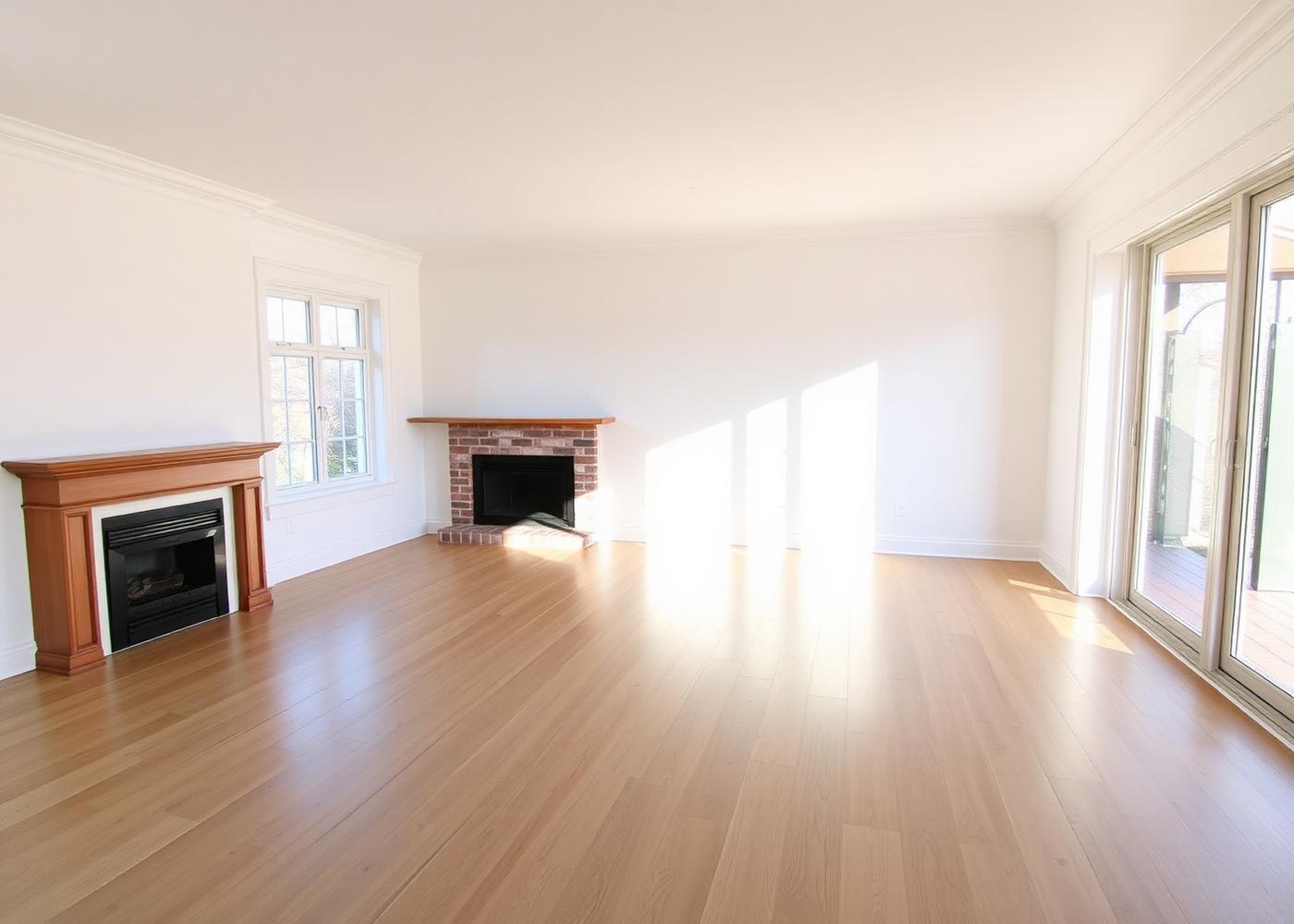 Afgewerkte ruimte na renovatie