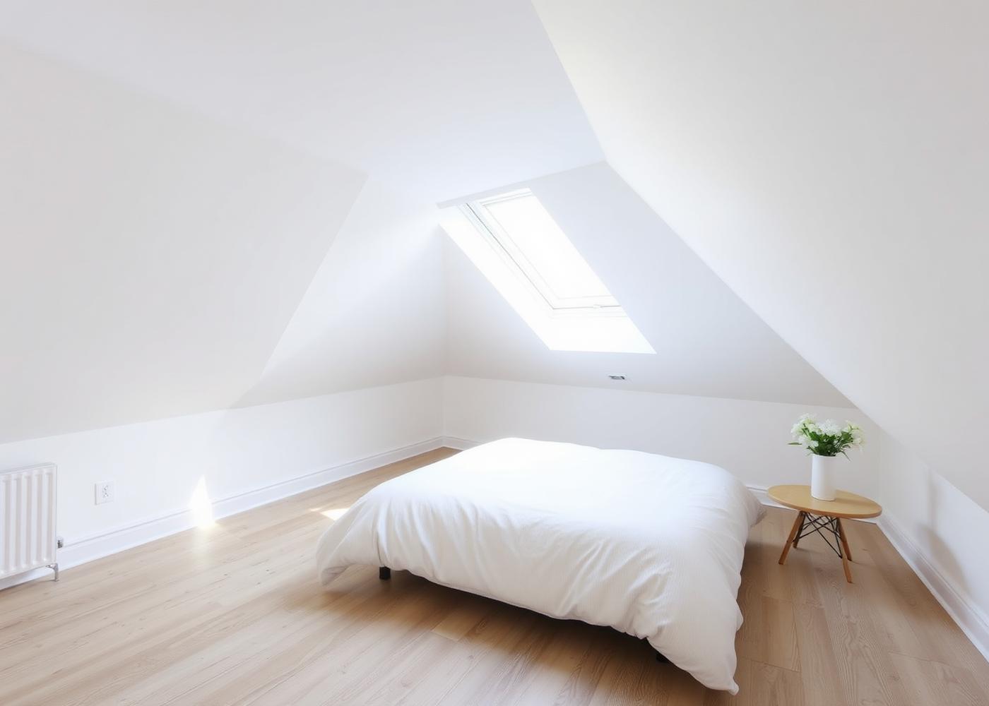 Afgewerkte kamer met maatwerk en veel daglicht
